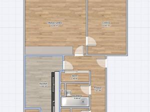 Prodej bytu 2+1, Litoměřice, Michalovická, 62 m2