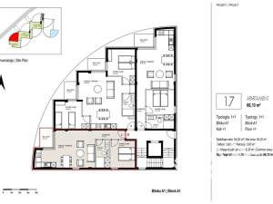 Prodej bytu 2+kk, Cape of Rodon, Albánie, 66 m2