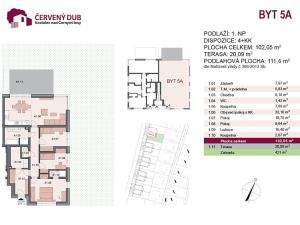 Prodej bytu 4+kk, Kostelec nad Černými lesy, Červený dub