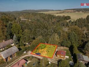 Prodej pozemku pro bydlení, Albrechtice nad Vltavou - Hladná, 525 m2