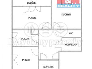 Prodej bytu 3+1, Ostrava - Muglinov, Vdovská, 64 m2