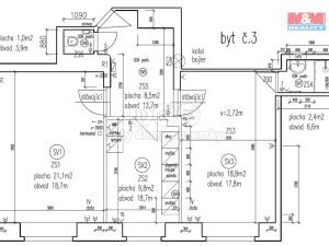 Pronájem bytu 2+1, Praha - Střešovice, Za Pohořelcem, 61 m2