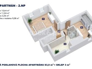 Prodej bytu 3+kk, Vrchlabí, Horská, 83 m2