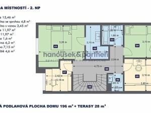 Prodej bytu 6+kk a větší, Praha - Jinonice, Na Hutmance, 196 m2