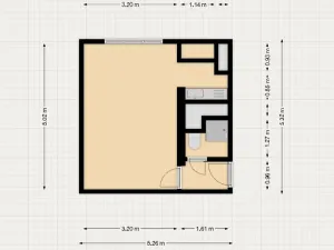 Prodej bytu 1+kk, Kynšperk nad Ohří, Jana Jiskry, 27 m2