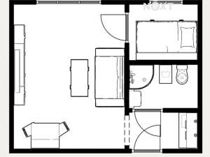 Pronájem bytu 2+kk, Hradec Králové, Polní, 27 m2