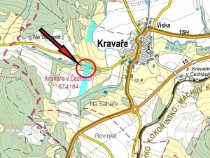 Prodej podílu lesa, Kravaře, 854 m2