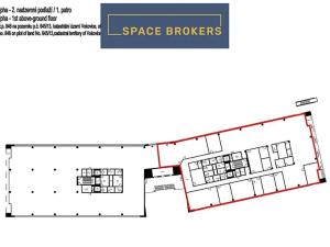 Pronájem kanceláře, Praha - Vokovice, Evropská, 1000 m2