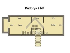 Prodej rodinného domu, Komařice, 92 m2