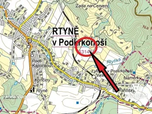 Prodej podílu pole, Rtyně v Podkrkonoší, 814 m2