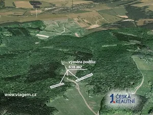 Prodej podílu lesa, Korytná, 1276 m2