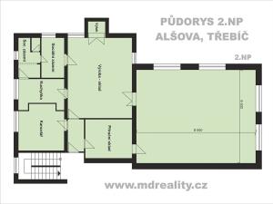 Prodej komerční nemovitosti, Třebíč, Alšova, 374 m2