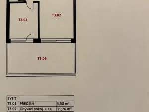 Pronájem bytu 2+kk, Vyškov, Maxima Gorkého, 55 m2