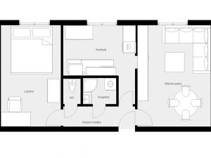 Pronájem bytu 2+1, Písek - Pražské Předměstí, 56 m2