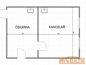 Pronájem kanceláře, Uherský Brod, Moravská, 32 m2