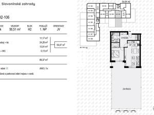 Prodej bytu 2+kk, Olomouc, Loudova, 54 m2