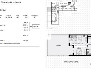 Prodej bytu 2+kk, Olomouc, Loudova, 54 m2