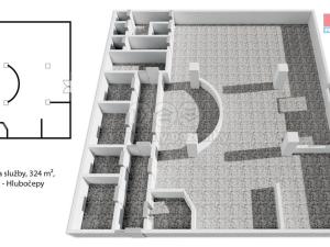 Prodej obchodního prostoru, Praha, Trnkovo náměstí, 324 m2