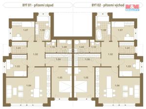 Prodej bytu 3+kk, Puklice, 97 m2