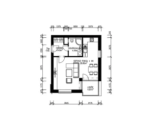 Prodej bytu 1+kk, Cheb, K Pomezí, 46 m2