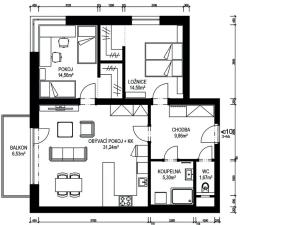 Prodej bytu 3+kk, Ústí nad Orlicí, Východní, 91 m2