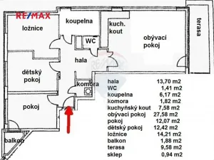 Prodej bytu 4+kk, Praha - Stodůlky, Symfonická, 96 m2