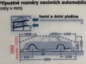 Prodej garážového stání, Brno, Rumiště, 13 m2