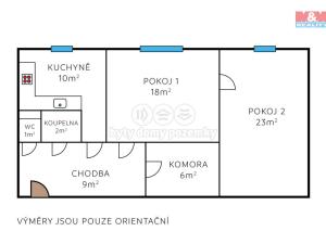 Prodej bytu 2+1, Aš, U Nádraží, 68 m2