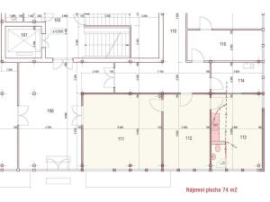 Pronájem obchodního prostoru, Třebíč, Koželužská, 74 m2