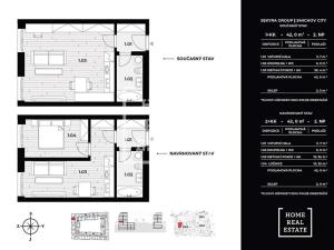 Prodej bytu 2+kk, Praha - Smíchov, Vackové, 42 m2