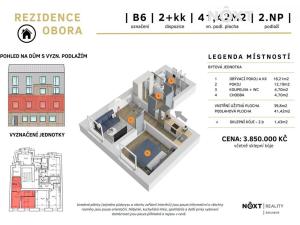 Prodej bytu 2+kk, Příbram, Špitálská, 41 m2