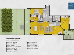 Prodej bytu 4+1, Praha - Záběhlice, Hyacintová, 230 m2