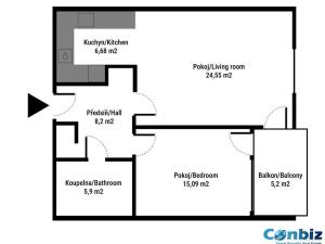 Pronájem bytu 2+kk, Praha - Smíchov, Karla Engliše, 68 m2