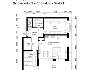 Prodej bytu 3+kk, Lanškroun, Vančurova, 113 m2