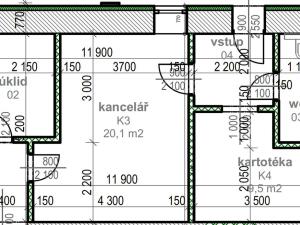 Pronájem kanceláře, Praha - Pitkovice, V Pitkovičkách, 44 m2