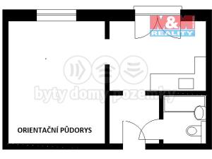 Prodej bytu 1+1, Ostrava - Zábřeh, Čujkovova, 29 m2