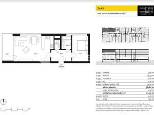 Prodej bytu 2+kk, Praha - Záběhlice, Práčská, 64 m2