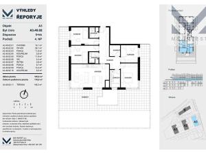 Prodej bytu 5+kk, Praha - Řeporyje, Jáchymovská, 106 m2