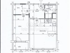 Pronájem bytu 2+kk, Praha - Modřany, Mladenovova, 48 m2