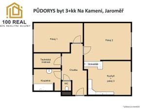 Prodej bytu 3+kk, Jaroměř, Na Kameni, 87 m2