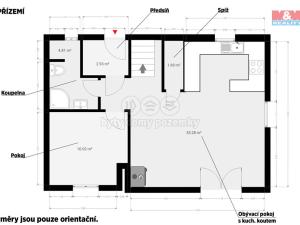 Prodej rodinného domu, Ždírec, 104 m2