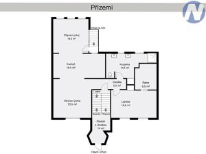 Prodej rodinného domu, Záblatí, 380 m2