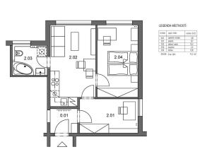 Pronájem bytu 3+kk, Praha - Horní Měcholupy, Boloňská, 41 m2