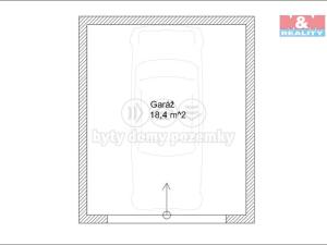 Prodej garáže, Nejdek, J. A. Gagarina, 18 m2