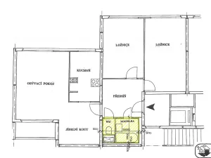 Prodej bytu 3+1, Praha - Bohnice, Feřtekova, 71 m2