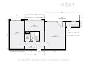 Prodej bytu 2+1, Pardubice, Brožíkova, 52 m2