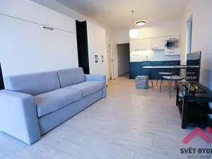 Pronájem bytu 1+kk, Praha - Karlín, U Mlýnského kanálu, 39 m2