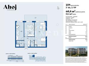 Prodej bytu 3+kk, Praha - Modřany, Československého exilu, 59 m2