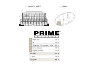 Pronájem bytu 2+kk, Praha - Smíchov, Holečkova, 60 m2