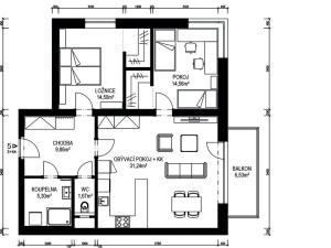 Prodej bytu 3+kk, Ústí nad Orlicí, Východní, 91 m2